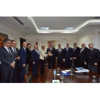 ICE DELEGATION VISITS ANKARA