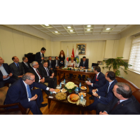 Visit by the Minister Tüfenkçi and President Hisarcıklıoğlu to ICE